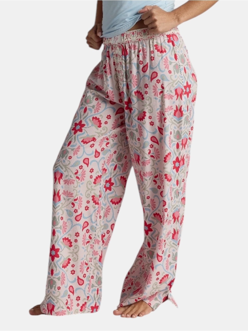 7137. Faceplant Dreams Cotton Woven Blend Pant - Picture 2 of 3